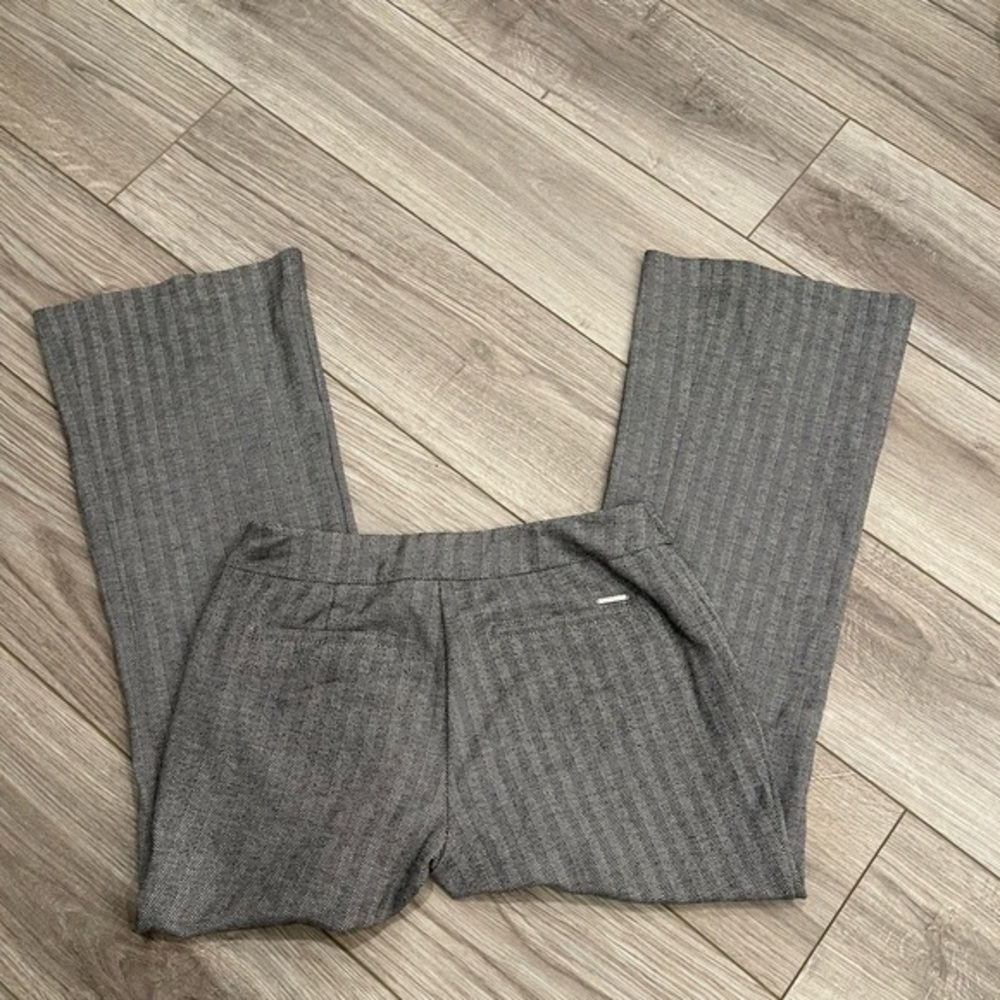 NEW YORK & CO Black/White Pull-On Dress Pants-M - Picture 3 of 10